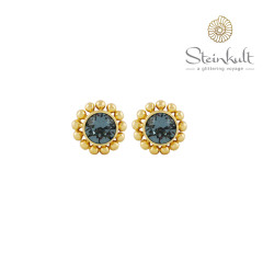 Earrings "Amy" Swarovski Denim Blue