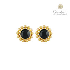 Earrings "Amy" Swarovski Jet