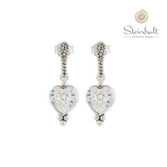 Earrings "Love" Swarovski Crystal