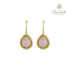 Earrings Petite Drop "Celebration" Swarovski Rosewater Opal