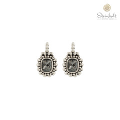 Earrings "Sharon" Swarovski Crystal Silver Night

