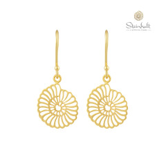 Earrings Steinkult's "Ammonite"  15 mm