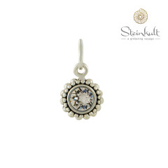 Pendant "Sheila" with round Swarovski