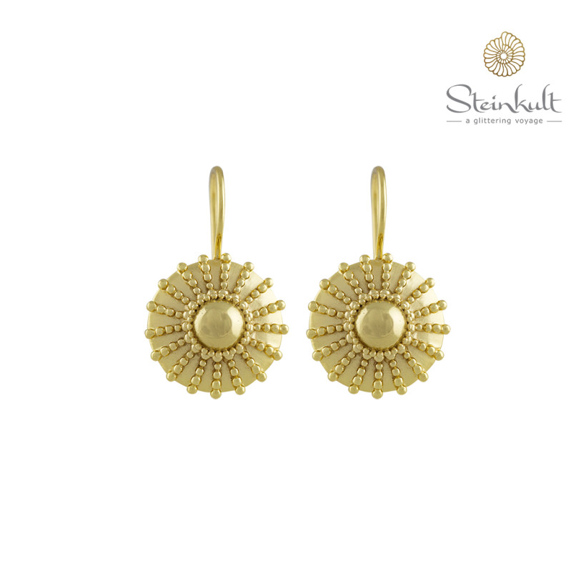 Earrings "Helena" golden