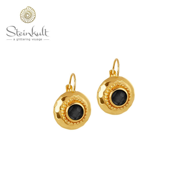 Earrings with stones "Amalia"
