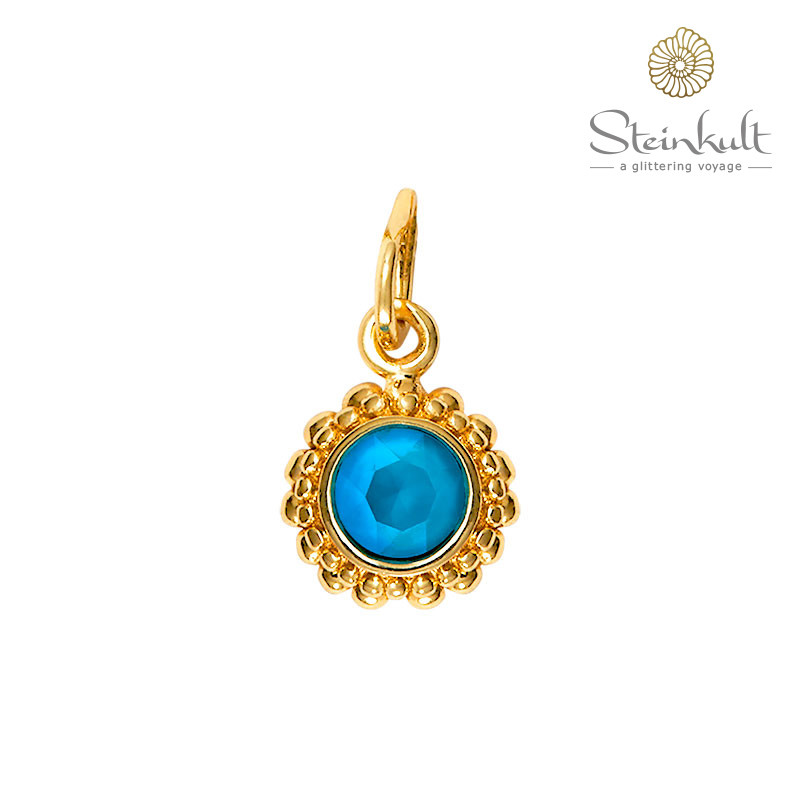 Pendant "Sheila" with round Swarovski