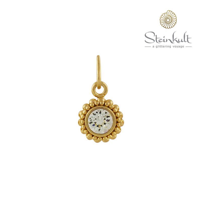 Pendant "Sheila" with round Swarovski