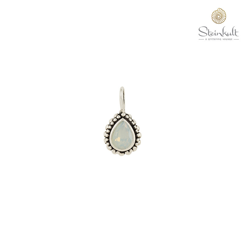 Pendant Petite Drop "Celebration" Swarovski White Opal