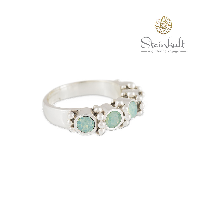 Ring "Mia" Swarovski Pacific Opal