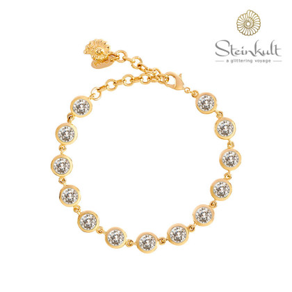 Flexible Bracelet Delphia with Zirconia