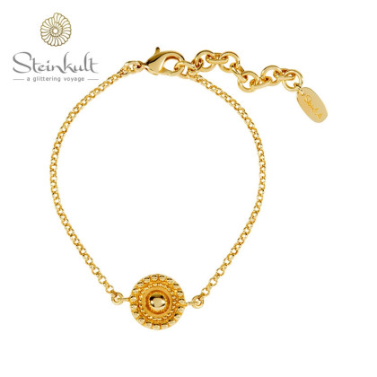 Bracelet "Mandala", Gold plated
