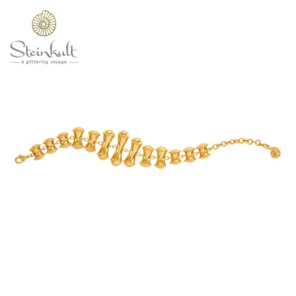 Exotica Bamboo Bracelet, Gold plated