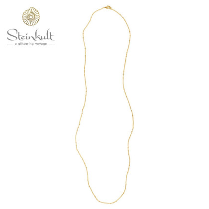 Chain Necklace gold plated, 85 cm lenght