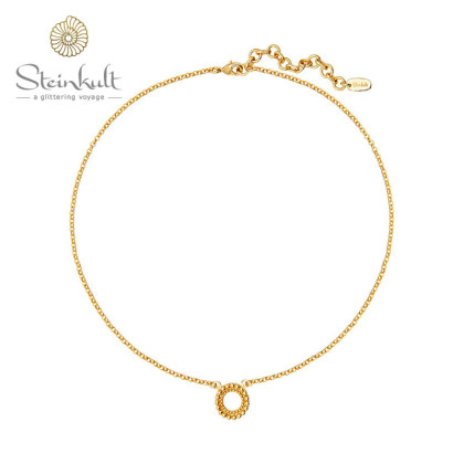 Necklace Circles "Anais" golden