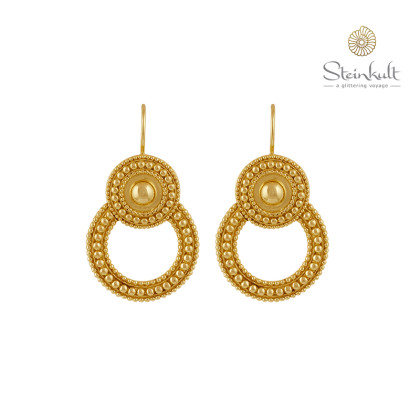 Earrings "Mandala" with Anais  Element, golden