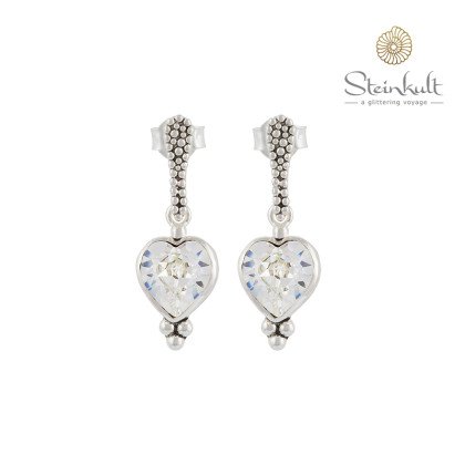 Earrings "Love" Swarovski Crystal