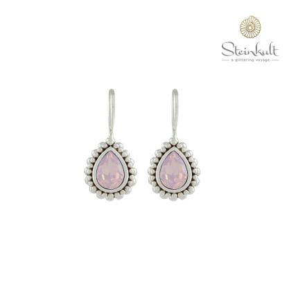 Earrings Petite Drop "Celebration" Swarovski Rosewater Opal