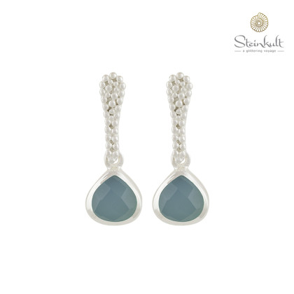 Earrings "Veracruz" Aqua Chalcedony