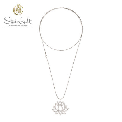 Pendant with Chain "Lotusflower"