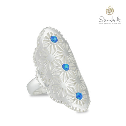 Ring "Arabesque" Turquoise s. Opal