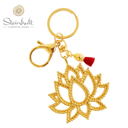 Key Chain "Namasté" Lotusflower