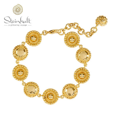 Bracelet "Maia", Gold plated