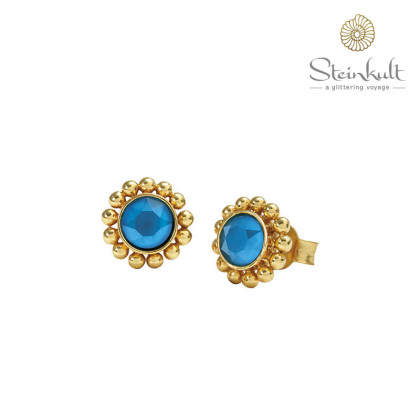 Earrings "Amy" Swarovski Calypso Blue