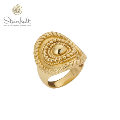 Ring "Mandala" golden